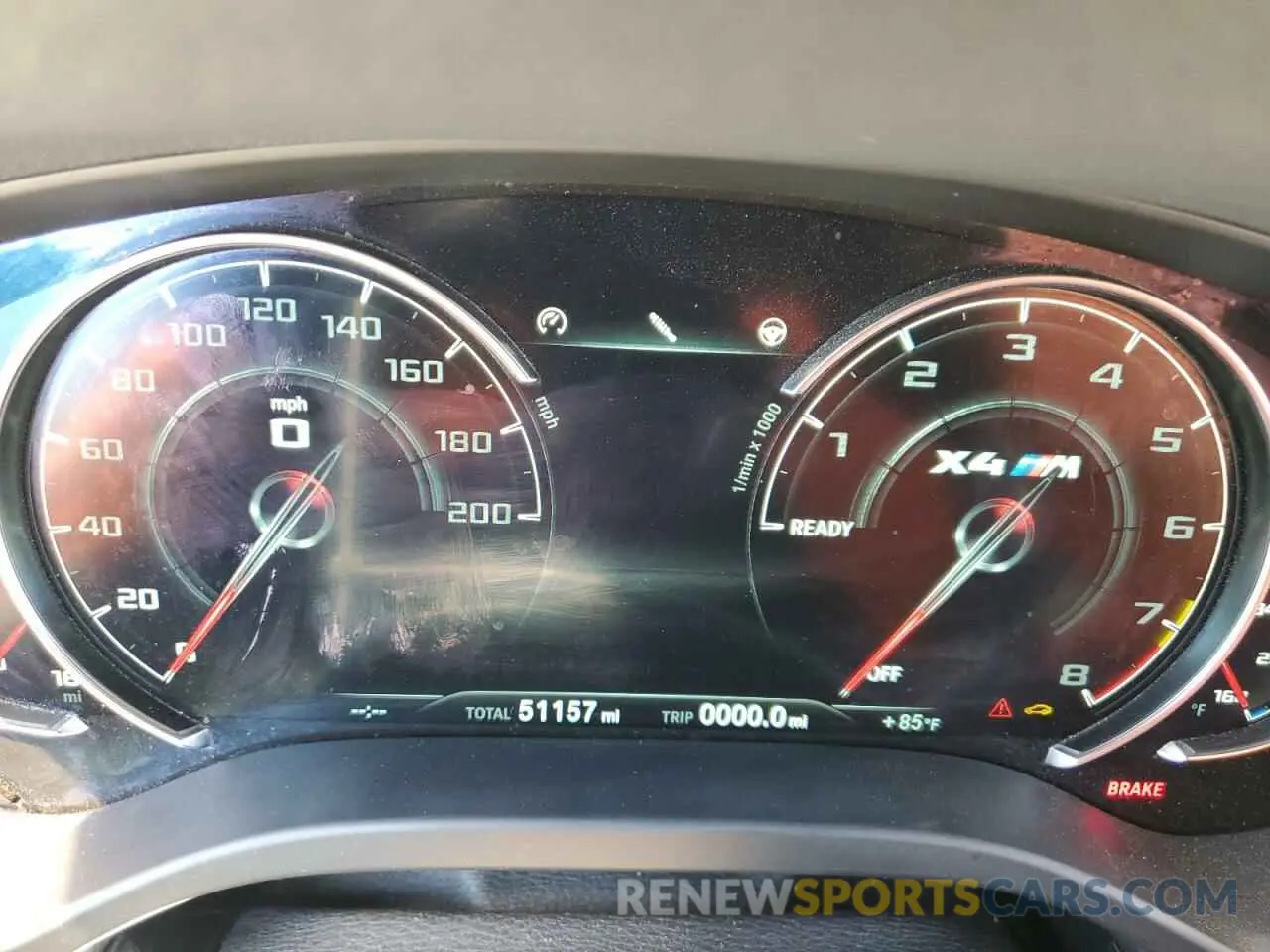 9 fotografías del automóvil dañado 5YMUJ0C00LLU67228 BMW X4 2020