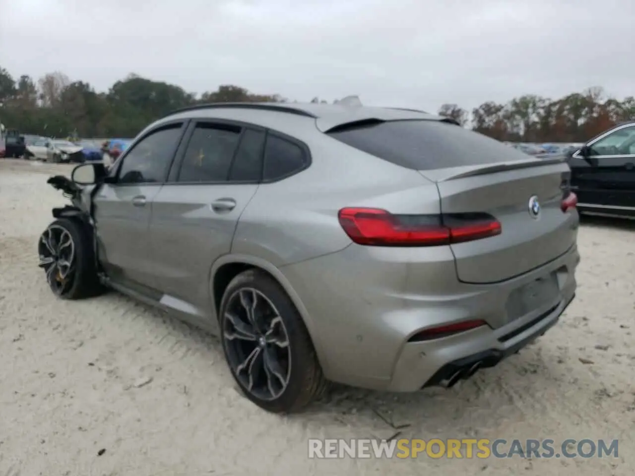 3 fotografías del automóvil dañado 5YMUJ0C01L9B49165 BMW X4 2020