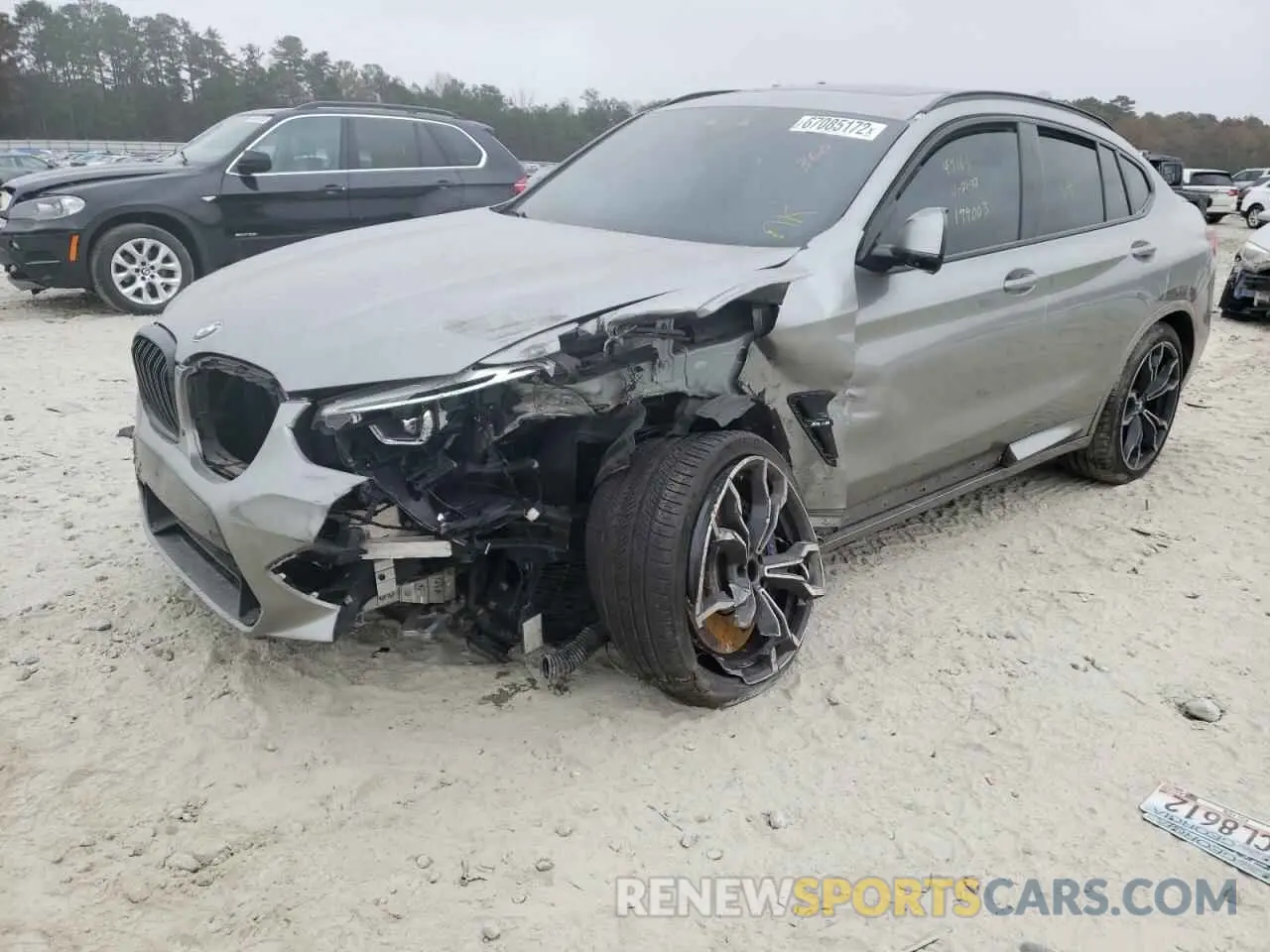 9 fotografías del automóvil dañado 5YMUJ0C01L9B49165 BMW X4 2020