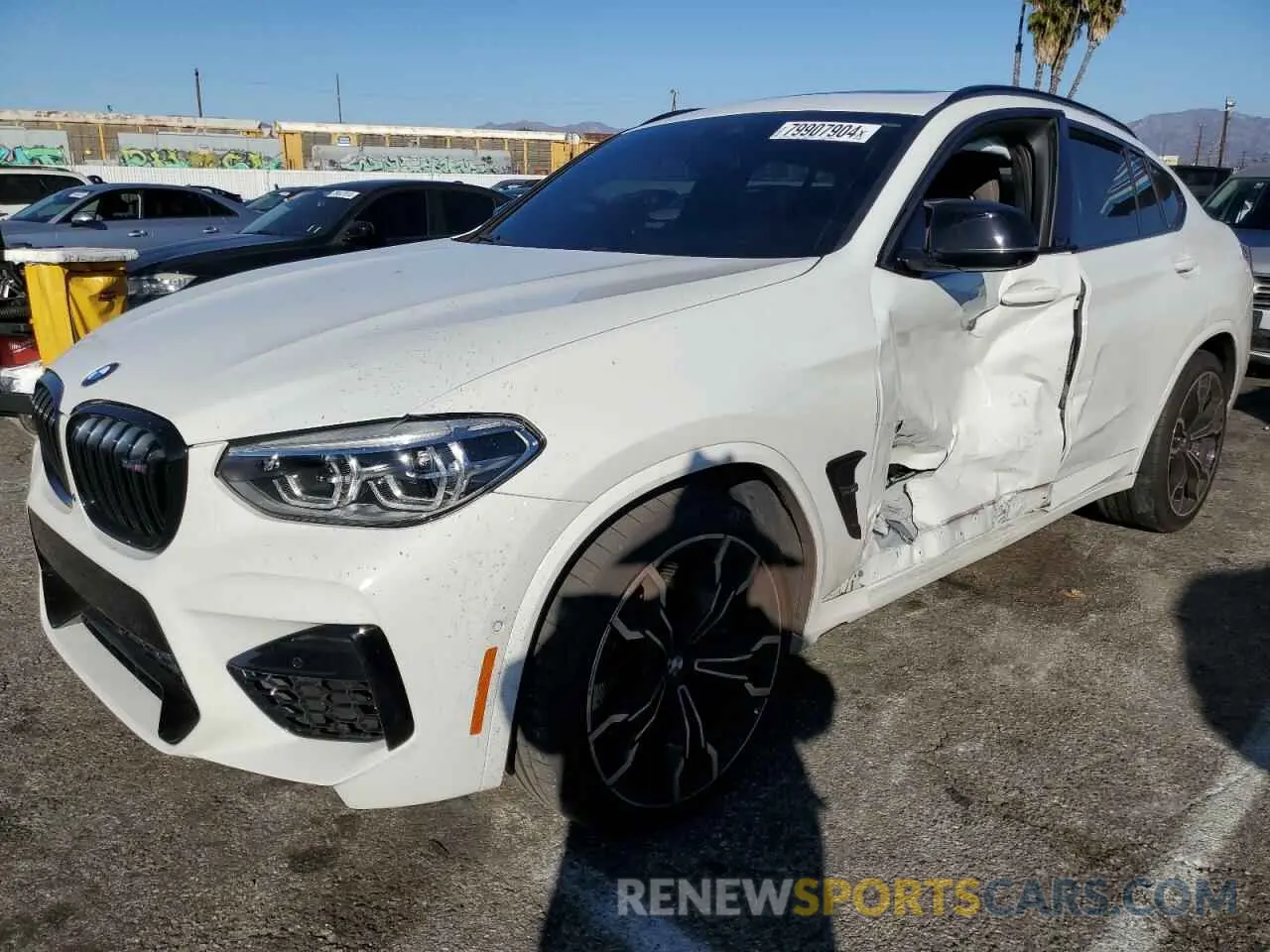 1 fotografías del automóvil dañado 5YMUJ0C01L9C90351 BMW X4 2020