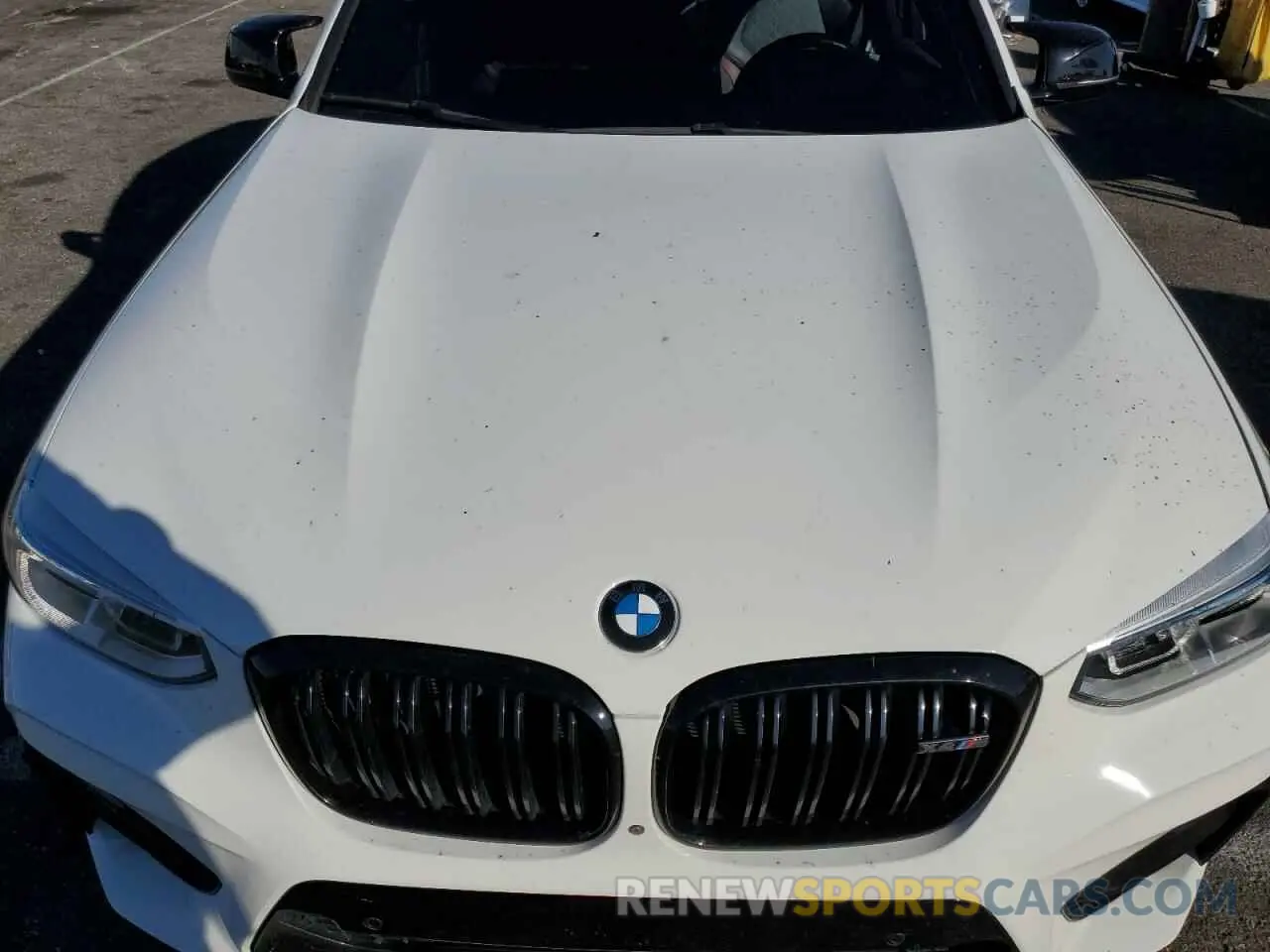 12 fotografías del automóvil dañado 5YMUJ0C01L9C90351 BMW X4 2020