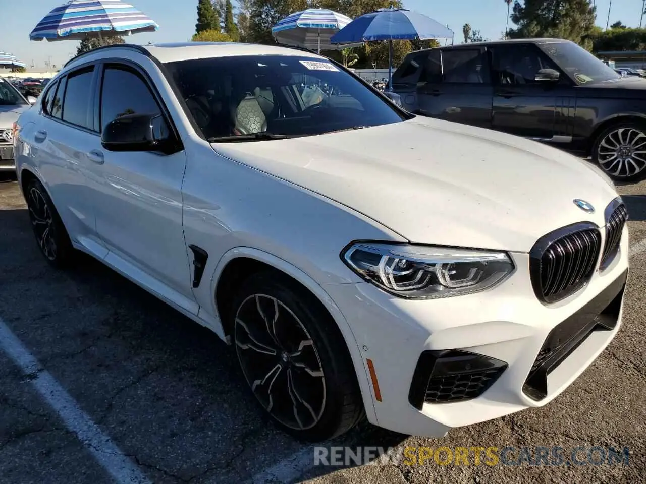 4 fotografías del automóvil dañado 5YMUJ0C01L9C90351 BMW X4 2020