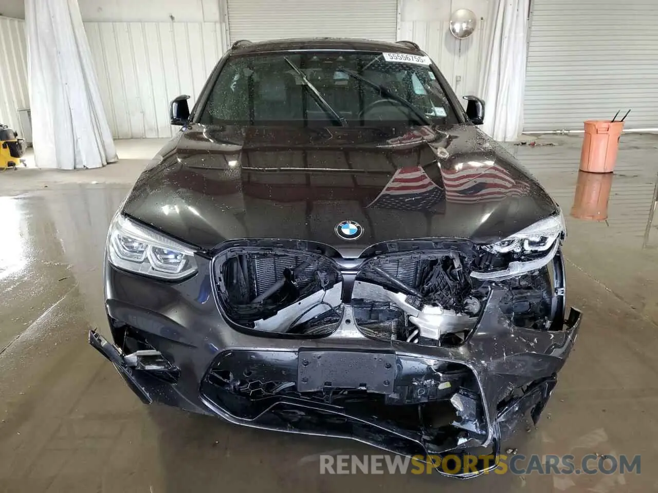 5 fotografías del automóvil dañado 5YMUJ0C05L9B44115 BMW X4 2020