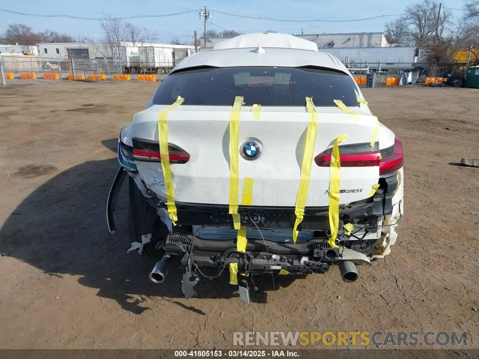 6 fotografías del automóvil dañado 5UX2V1C01M9F26524 BMW X4 2021