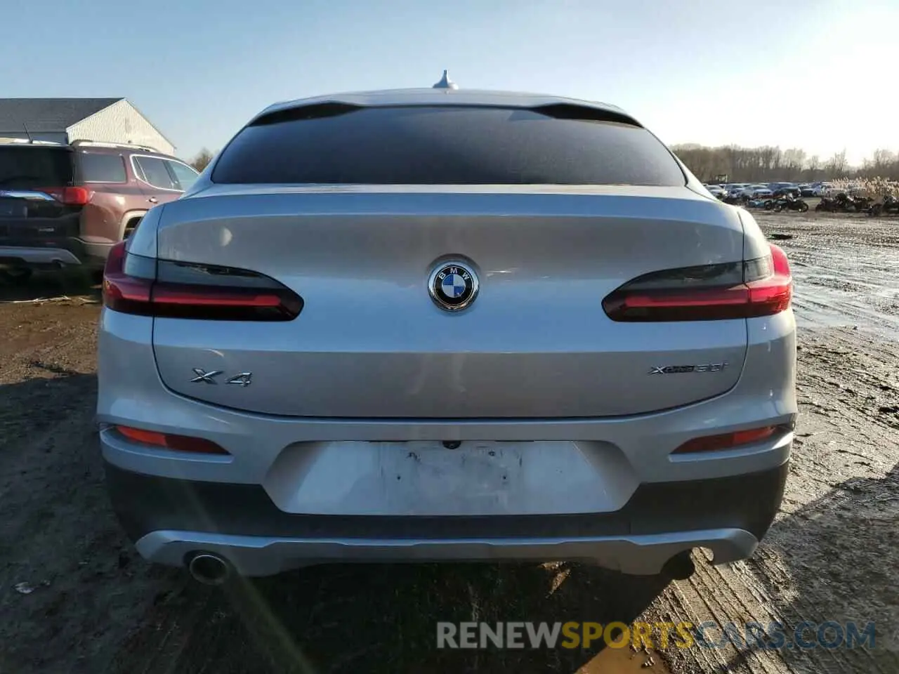 6 fotografías del automóvil dañado 5UX2V1C01M9G92011 BMW X4 2021