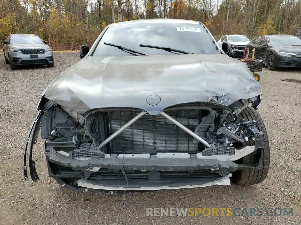 5 fotografías del automóvil dañado 5UX2V1C01M9H50957 BMW X4 2021