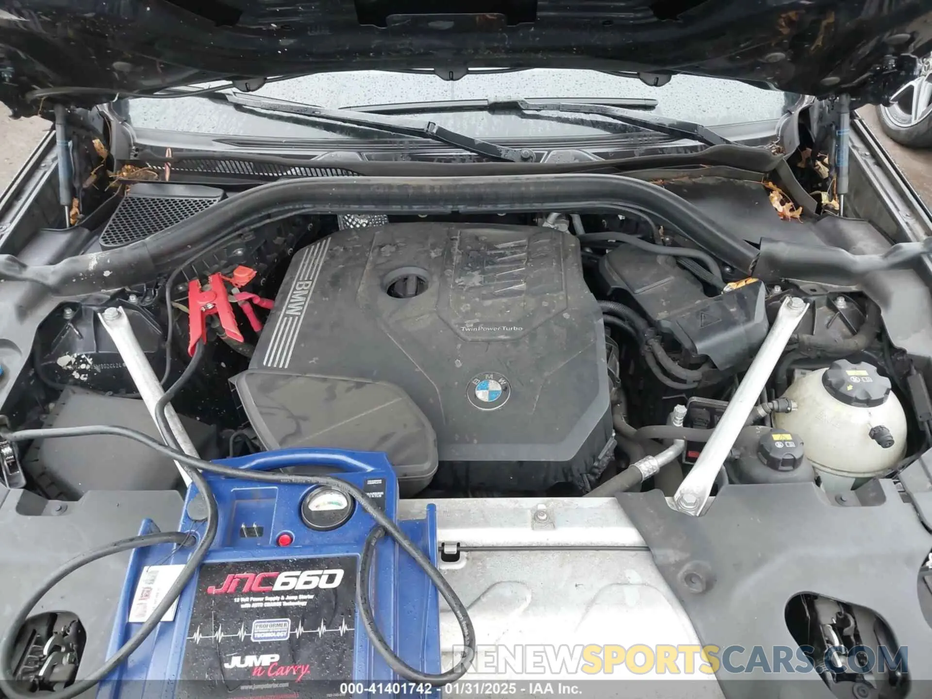 10 fotografías del automóvil dañado 5UX2V1C05M9G24424 BMW X4 2021