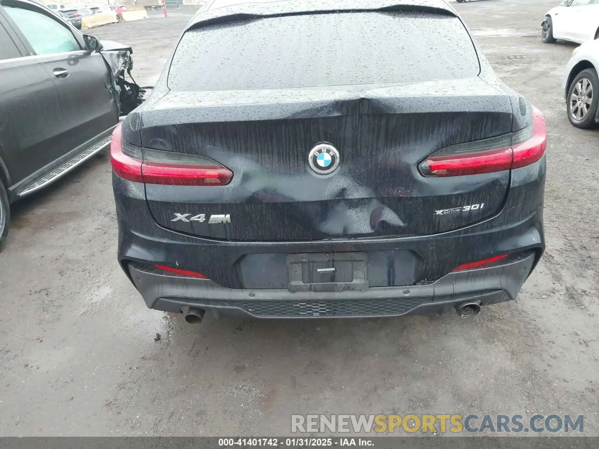 20 fotografías del automóvil dañado 5UX2V1C05M9G24424 BMW X4 2021