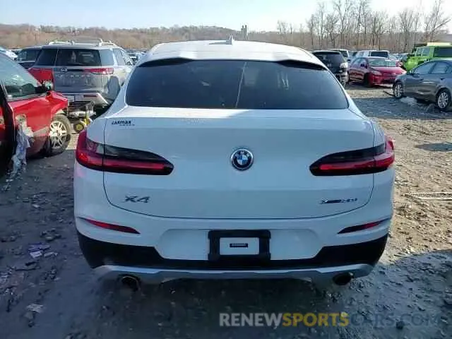 13 fotografías del automóvil dañado 5UX2V1C08M9F44695 BMW X4 2021