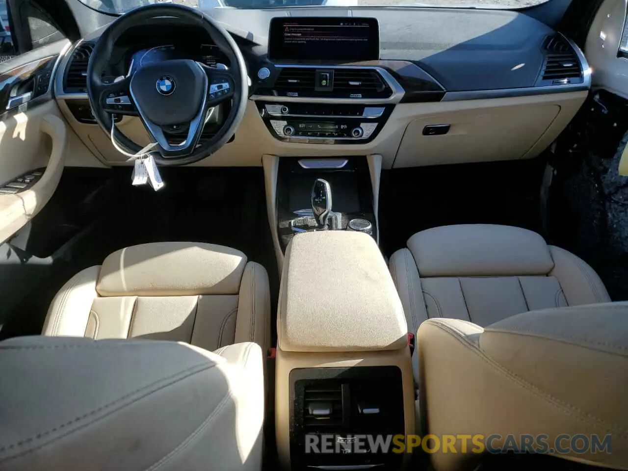 8 fotografías del automóvil dañado 5UX2V1C08M9F44695 BMW X4 2021