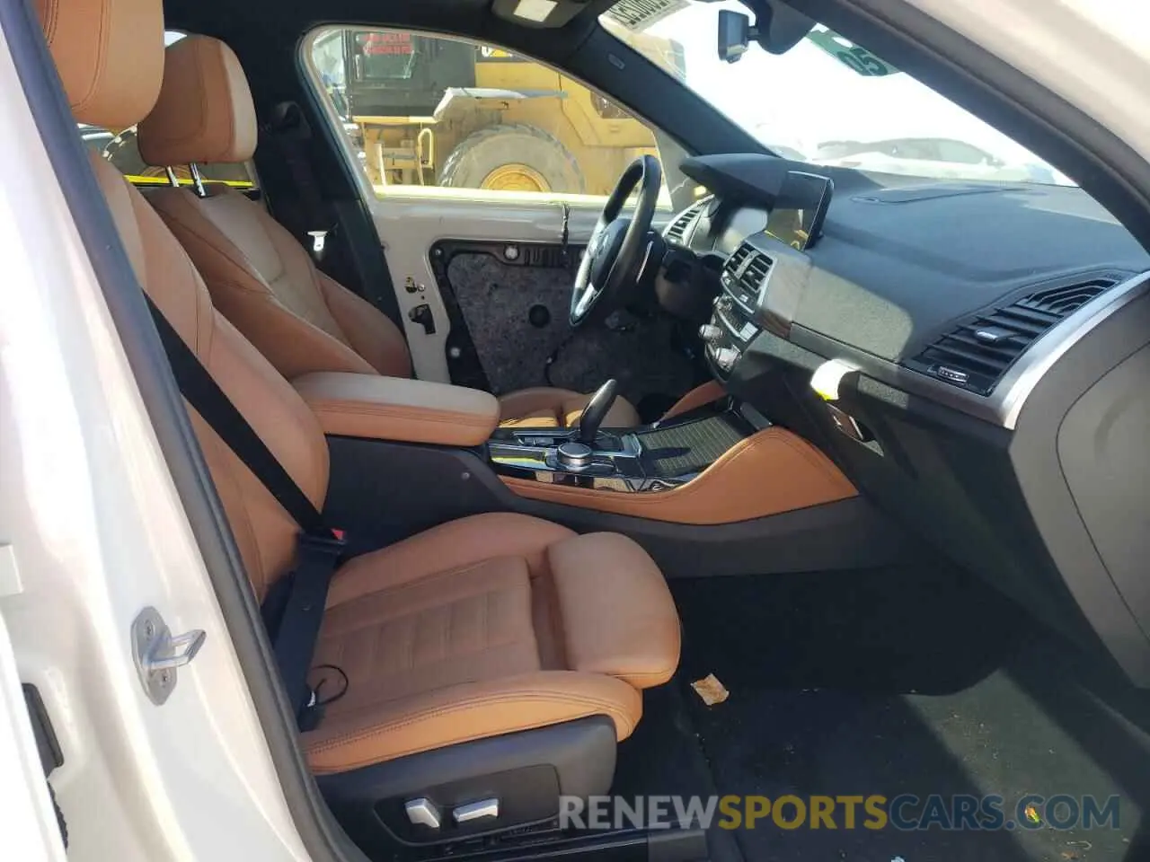 5 fotografías del automóvil dañado 5UX2V1C08M9G50063 BMW X4 2021
