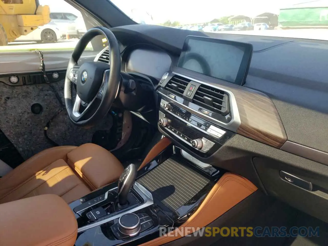 9 fotografías del automóvil dañado 5UX2V1C08M9G50063 BMW X4 2021