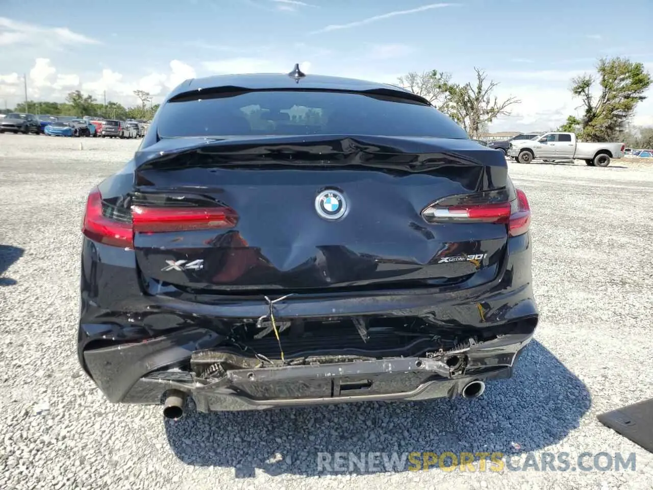 6 fotografías del automóvil dañado 5UX2V1C09M9G11692 BMW X4 2021