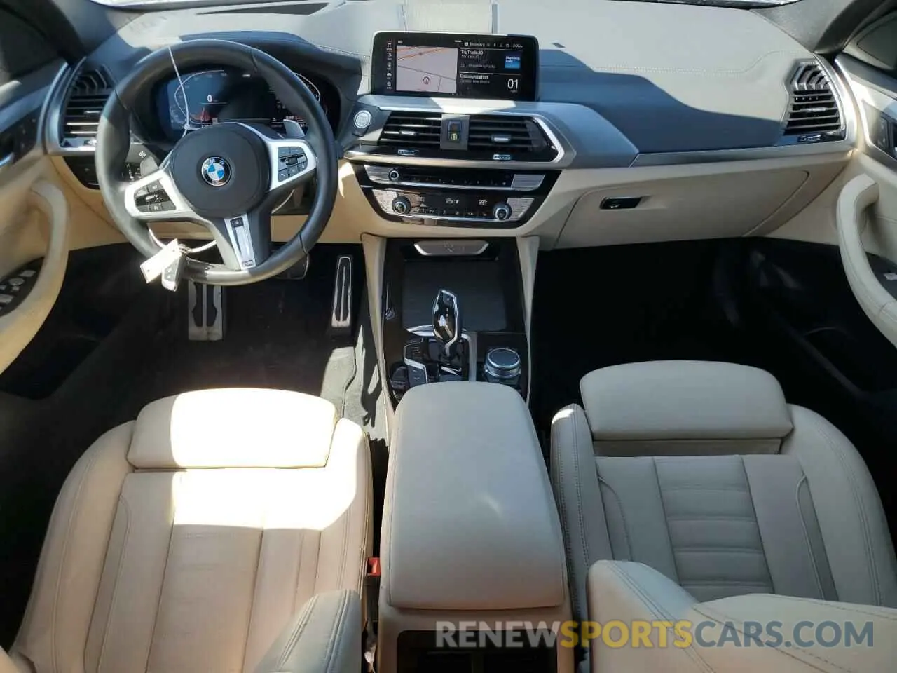 8 fotografías del automóvil dañado 5UX2V1C09M9G11692 BMW X4 2021