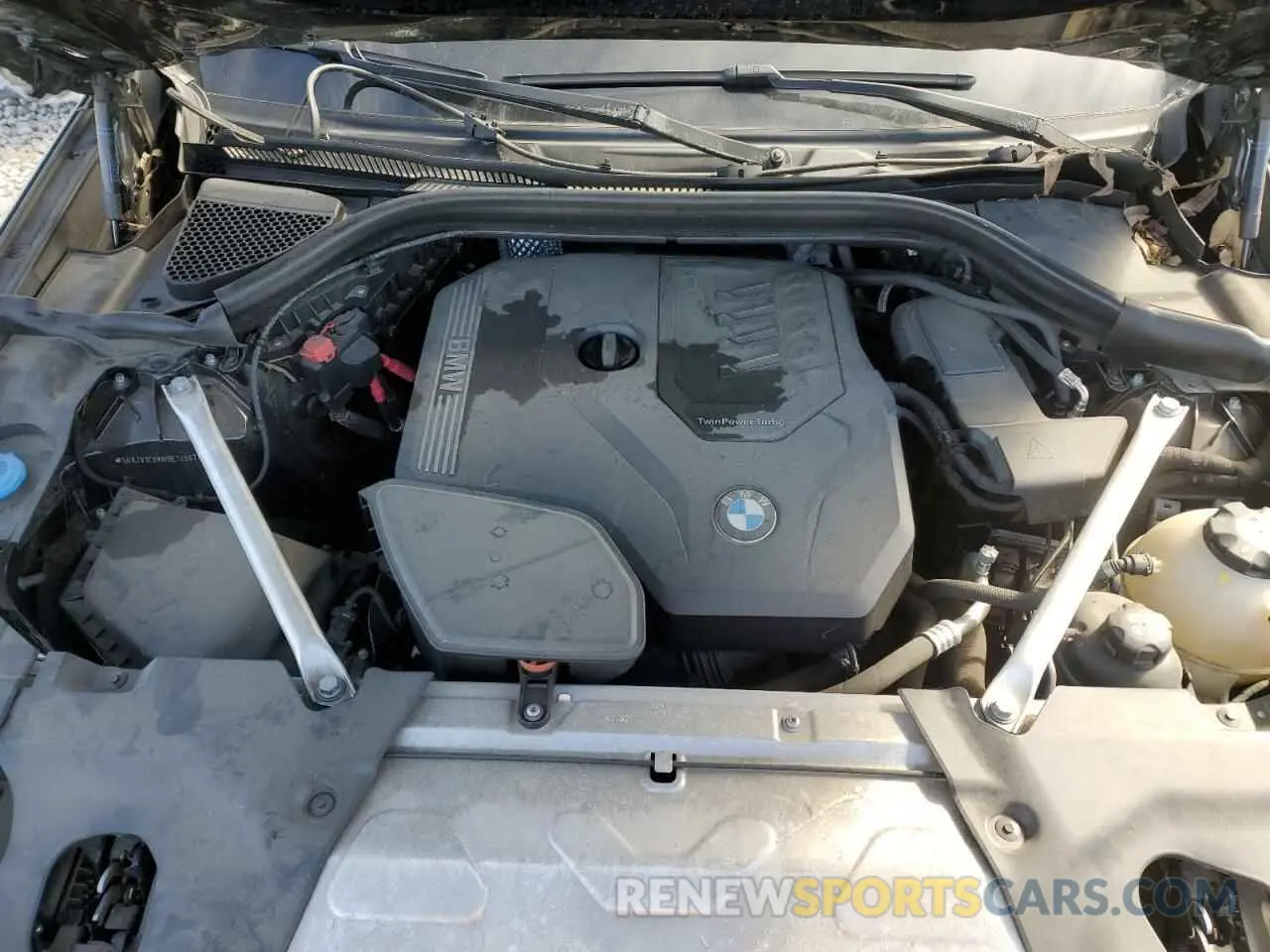 14 fotografías del automóvil dañado 5UX2V1C0XM9E74567 BMW X4 2021