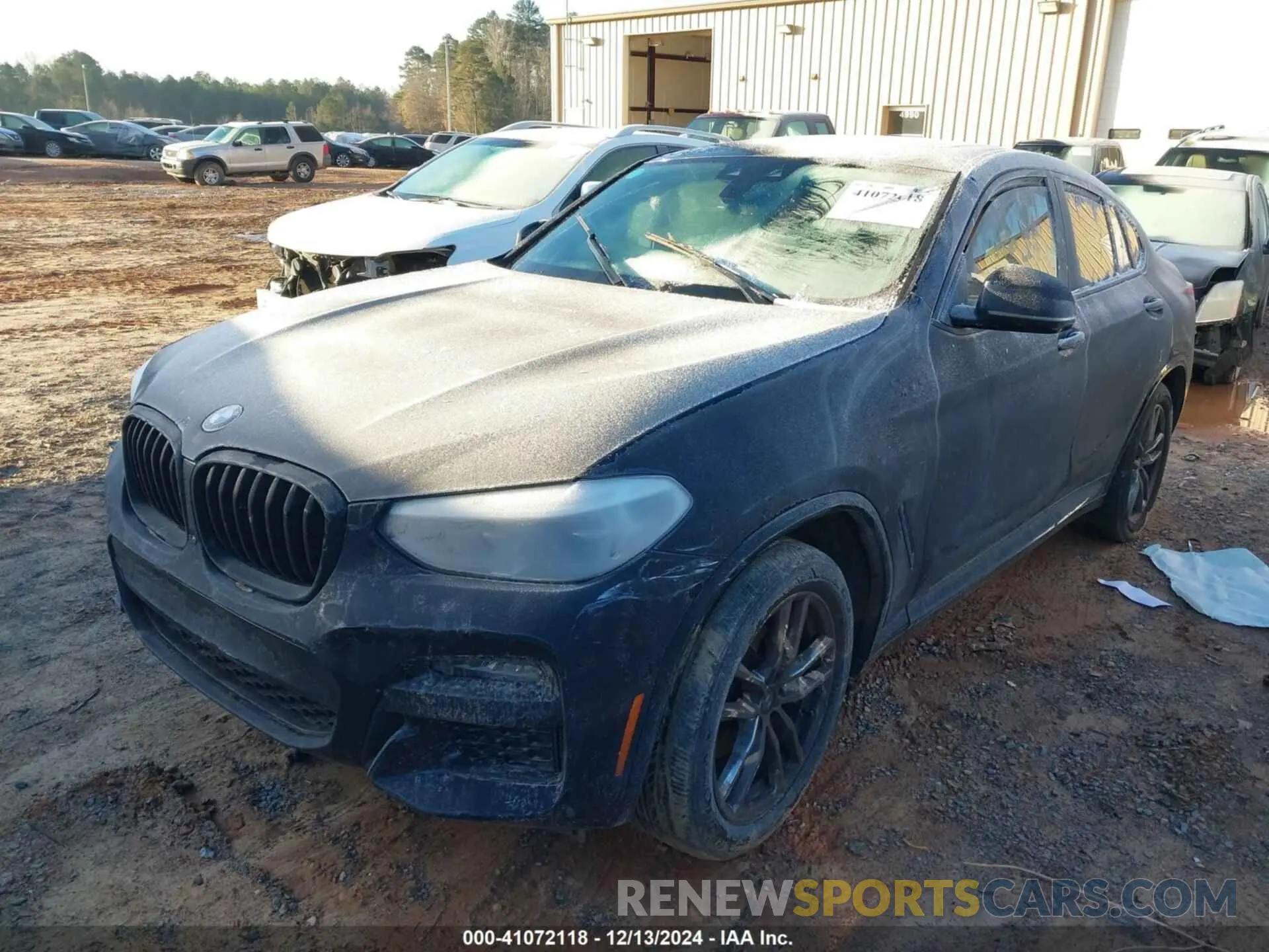 2 fotografías del automóvil dañado 5UX2V1C0XM9E92650 BMW X4 2021