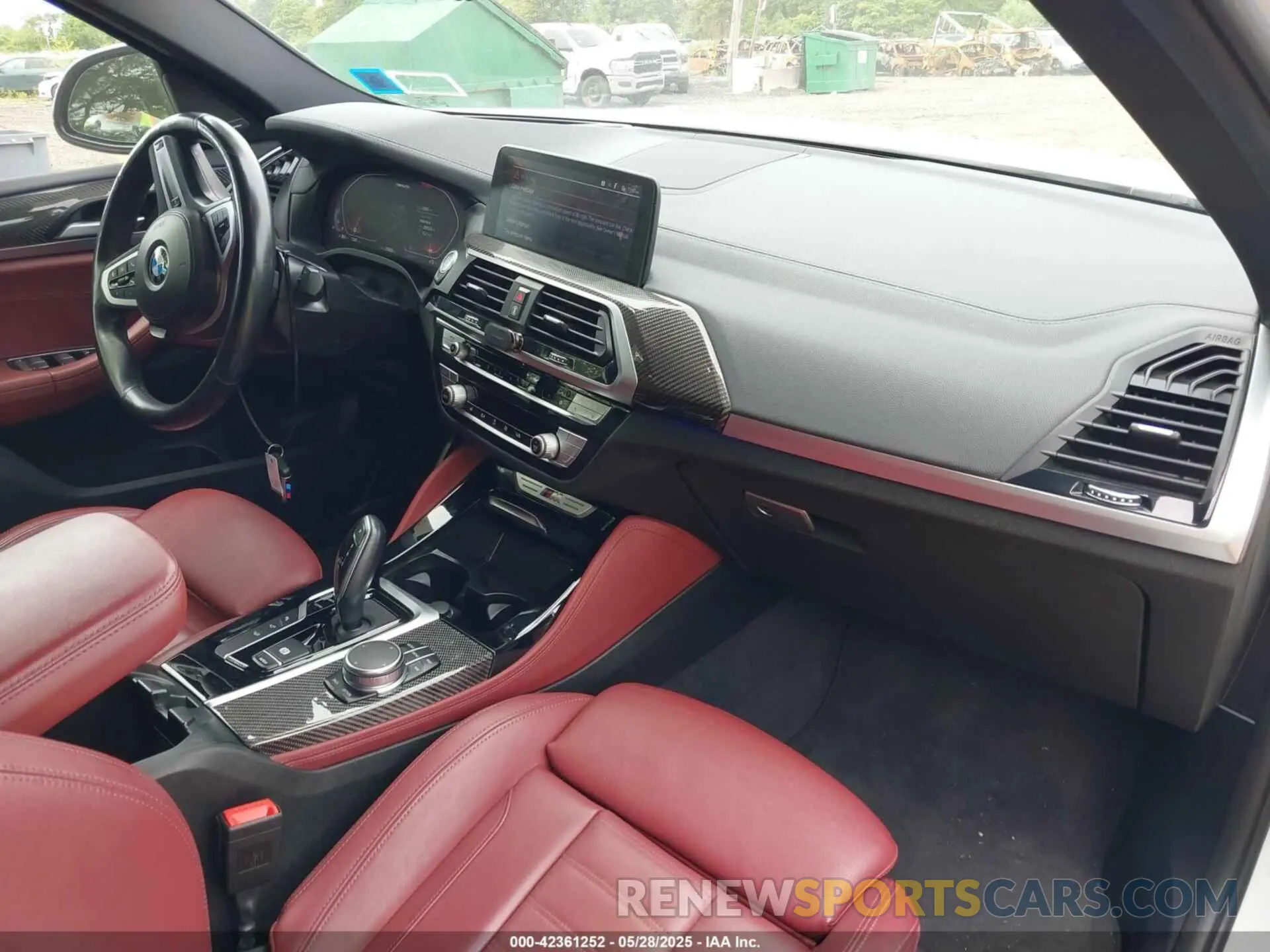 5 fotografías del automóvil dañado 5UX2V5C05M9H42920 BMW X4 2021