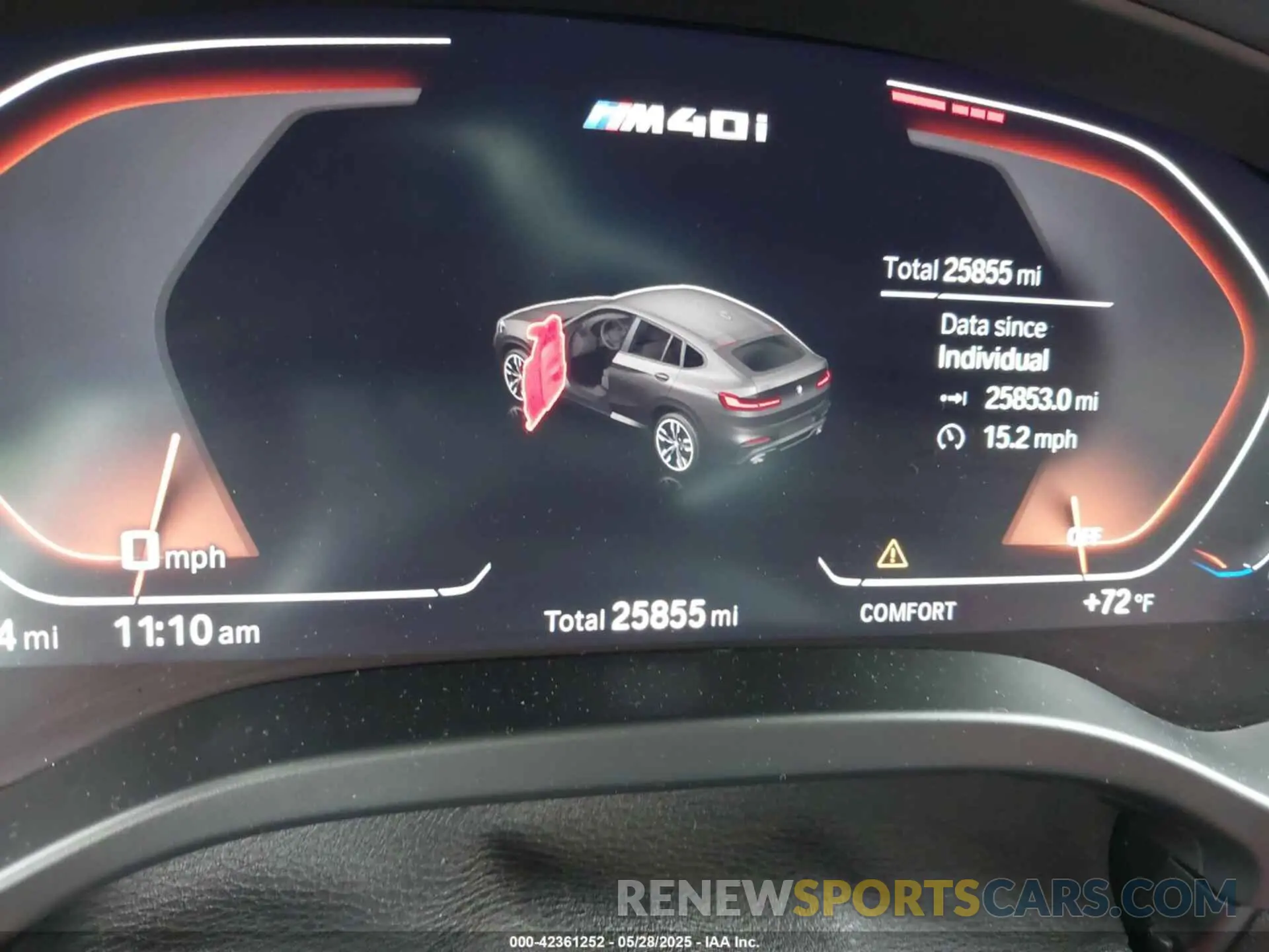 7 fotografías del automóvil dañado 5UX2V5C05M9H42920 BMW X4 2021