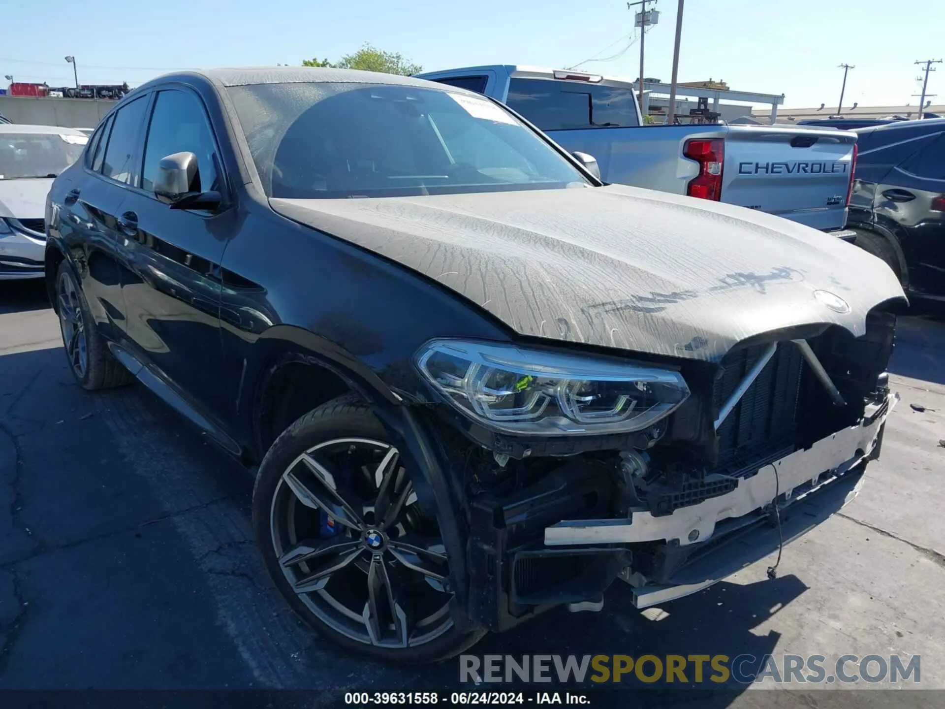 1 fotografías del automóvil dañado 5UX2V5C09M9E71182 BMW X4 2021