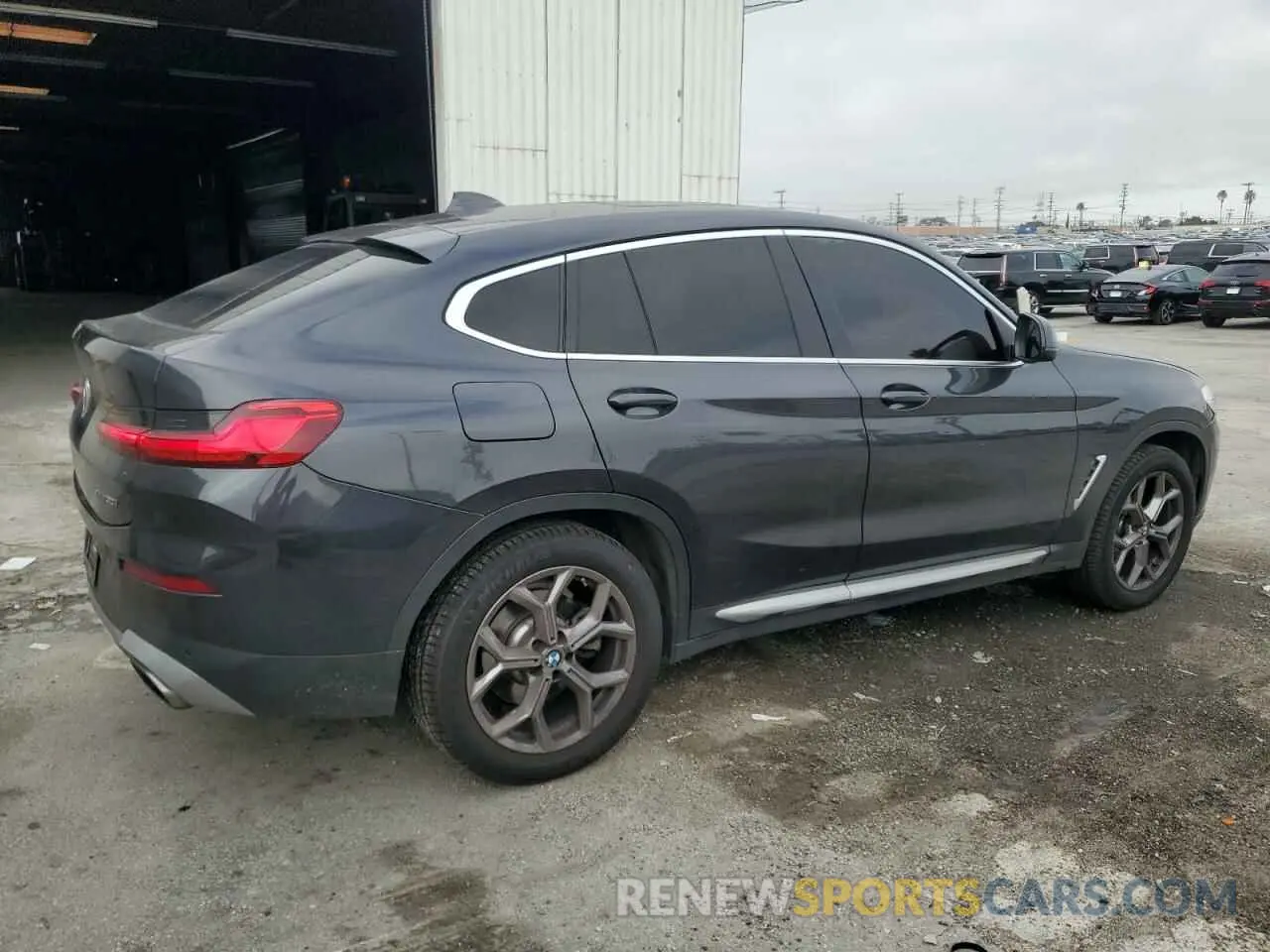 3 fotografías del automóvil dañado 5UX33DT01N9J41197 BMW X4 2022