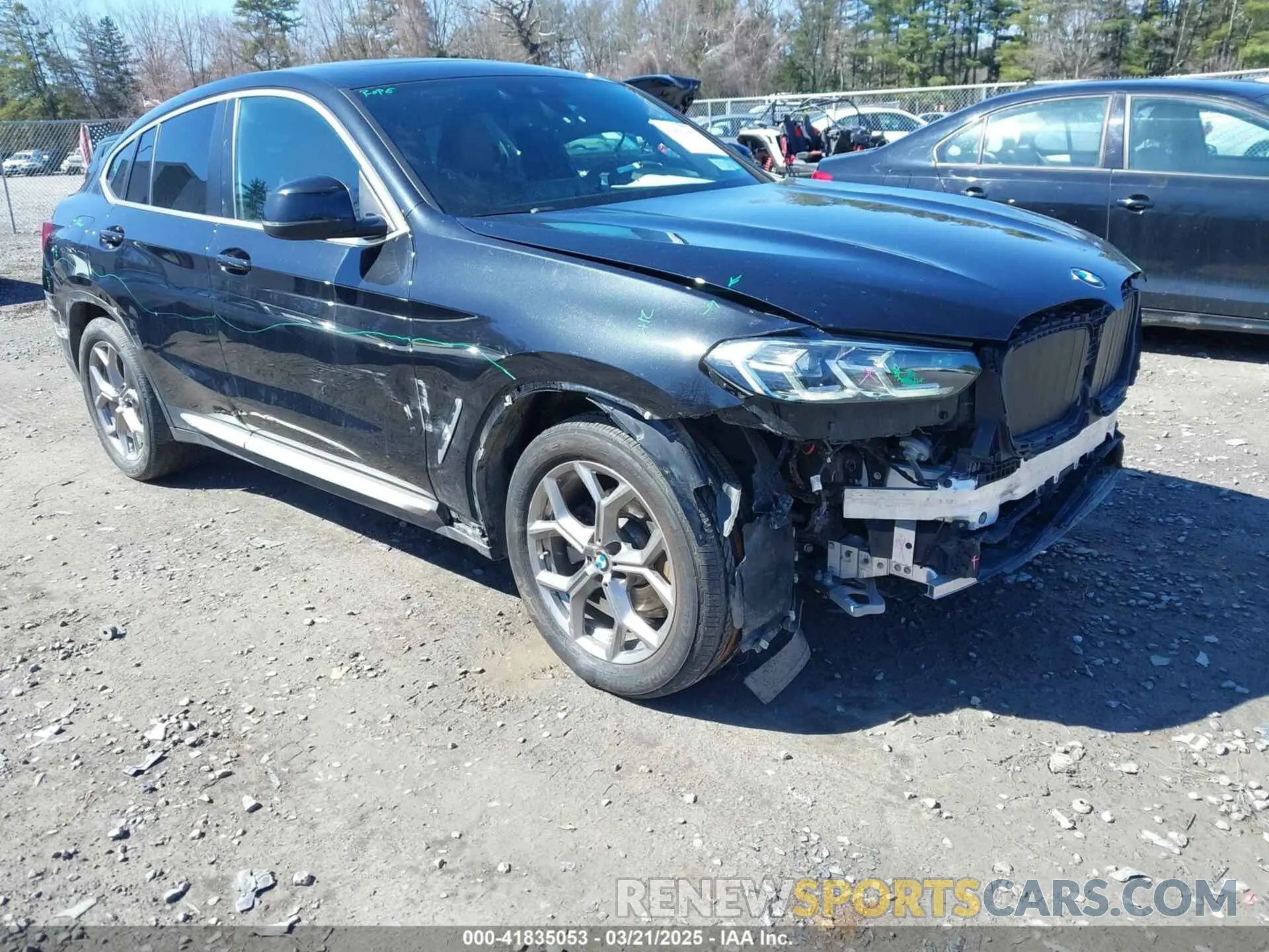 1 fotografías del automóvil dañado 5UX33DT01N9K26959 BMW X4 2022