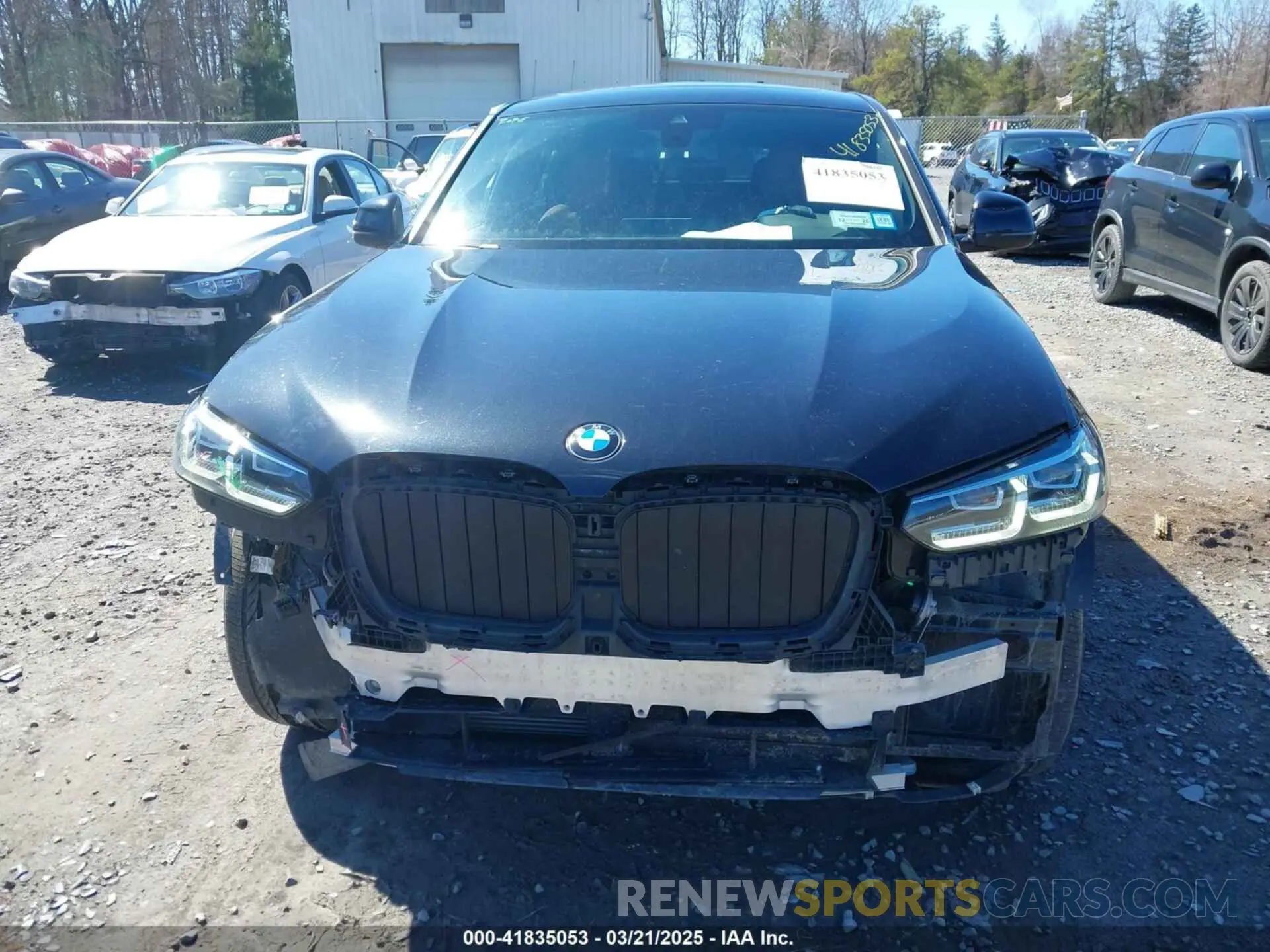 12 fotografías del automóvil dañado 5UX33DT01N9K26959 BMW X4 2022