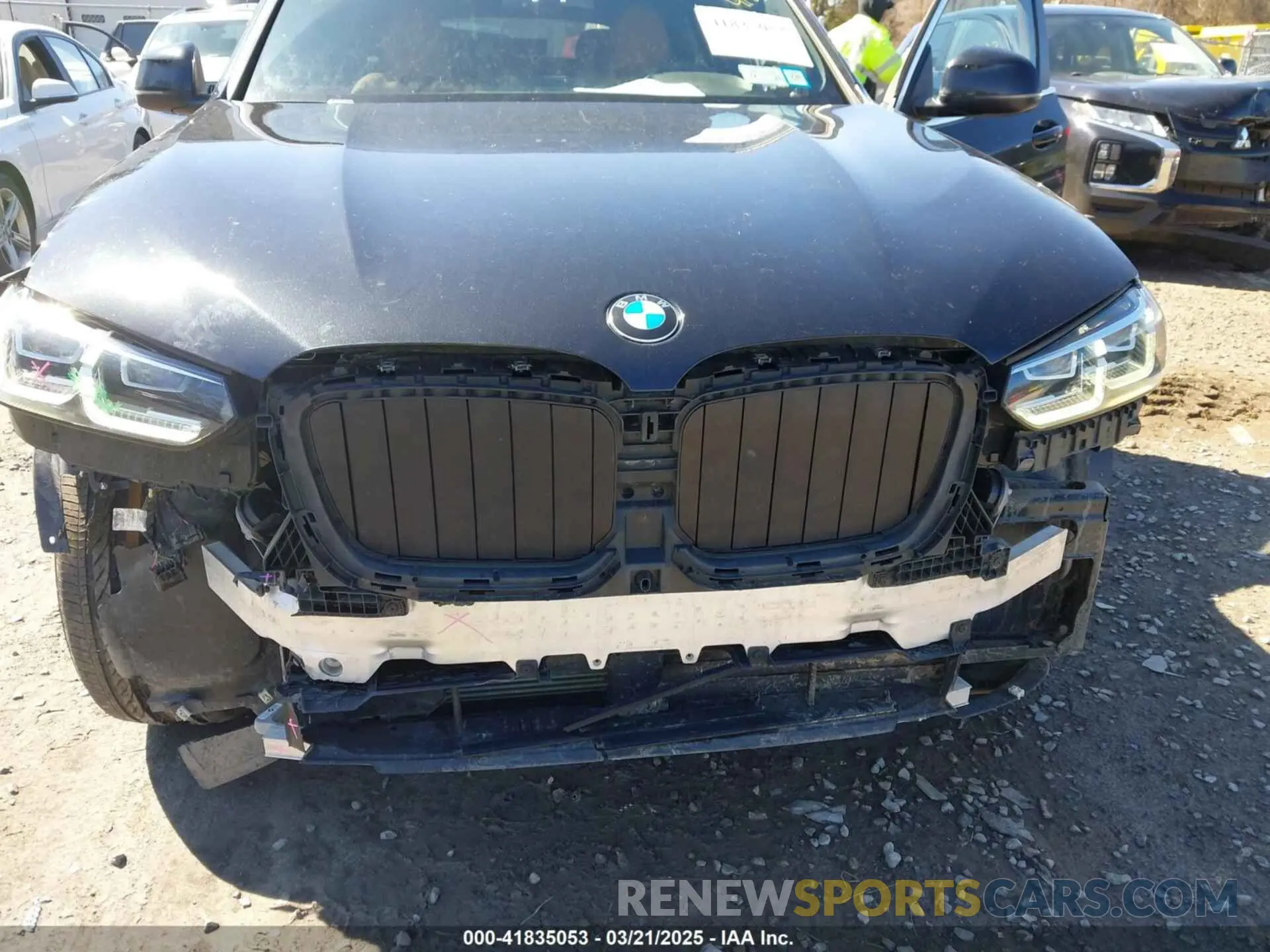 6 fotografías del automóvil dañado 5UX33DT01N9K26959 BMW X4 2022