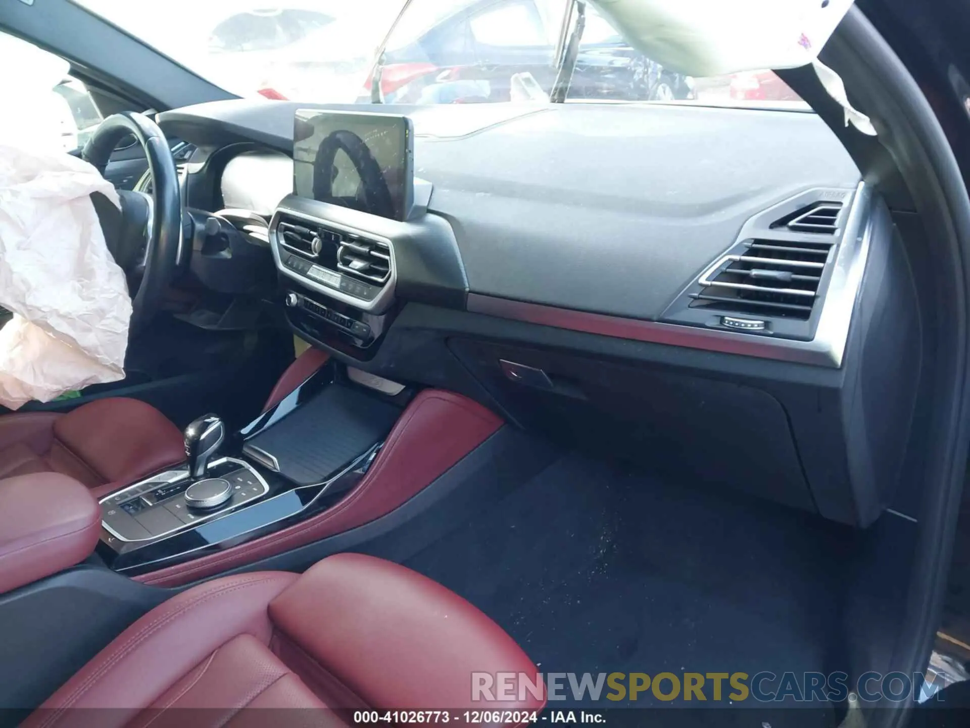 5 fotografías del automóvil dañado 5UX33DT01N9K62795 BMW X4 2022
