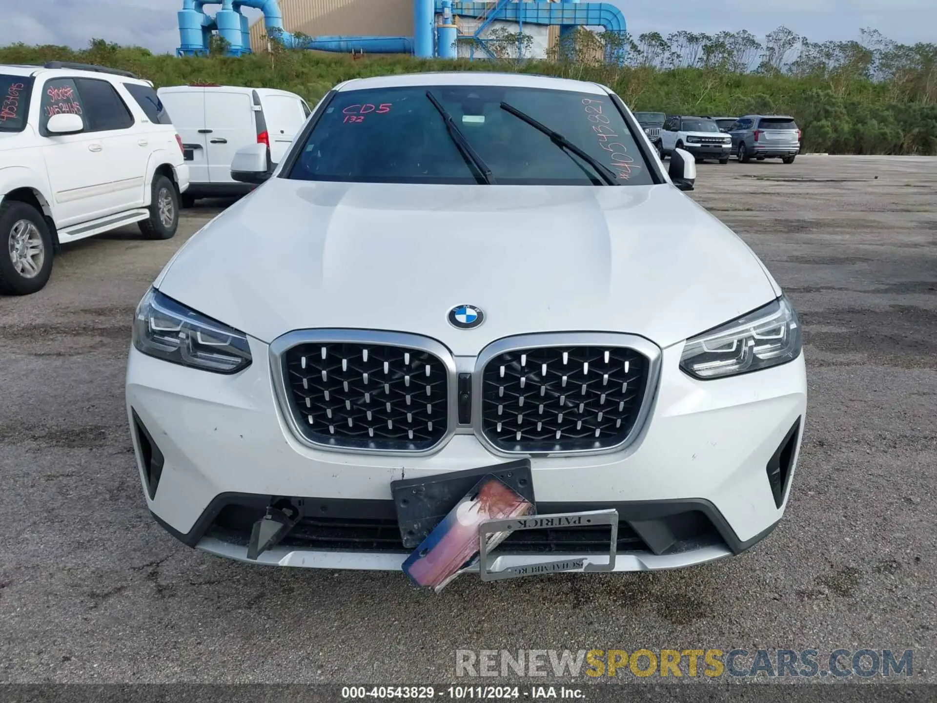 12 fotografías del automóvil dañado 5UX33DT04N9L03288 BMW X4 2022