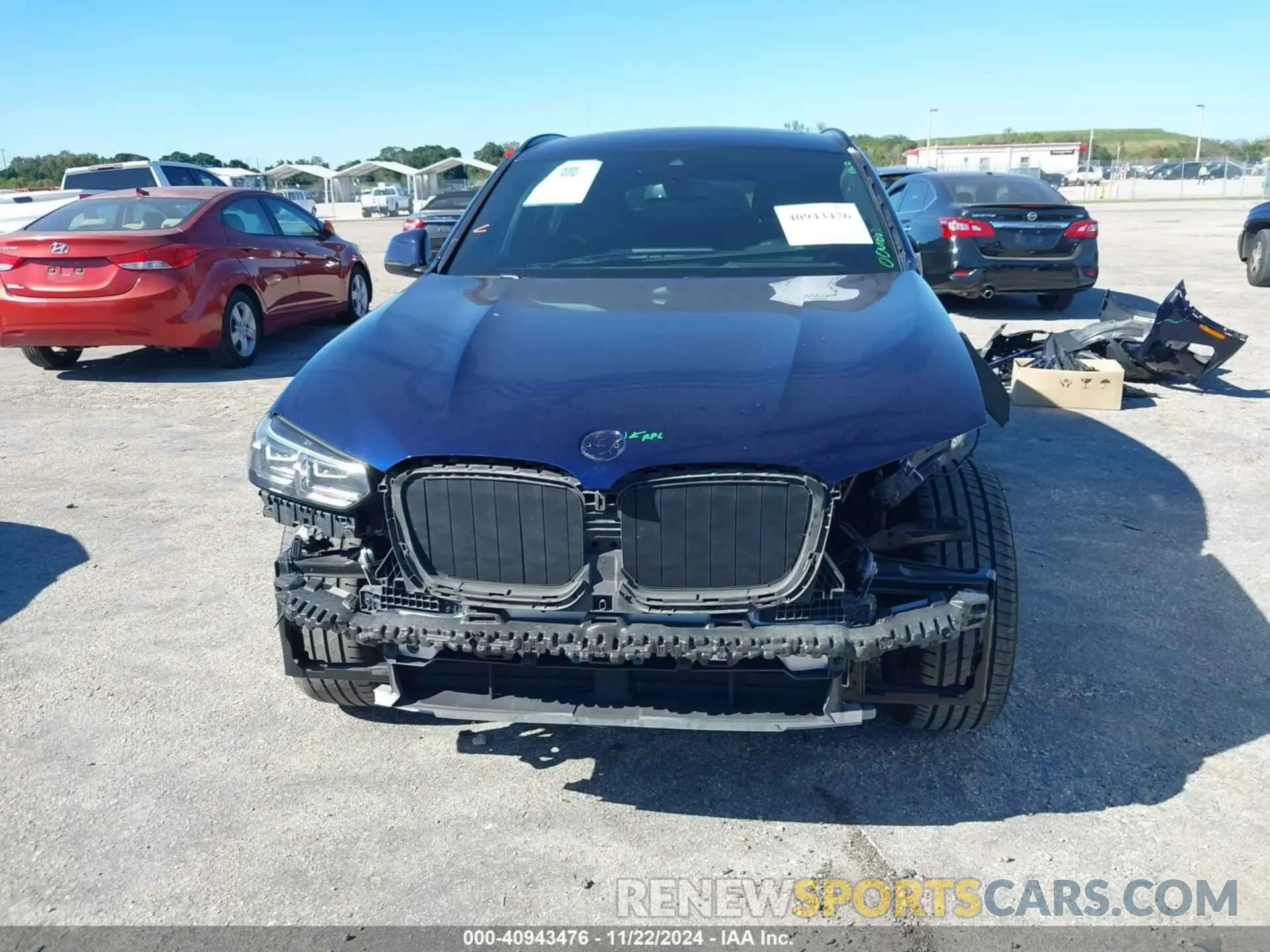 13 fotografías del automóvil dañado 5UX33DT05N9K07346 BMW X4 2022