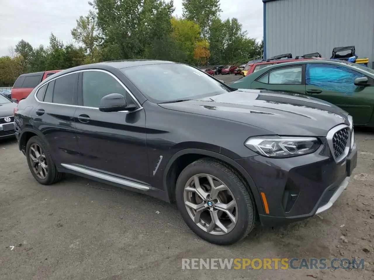 4 fotografías del automóvil dañado 5UX33DT05N9K21683 BMW X4 2022