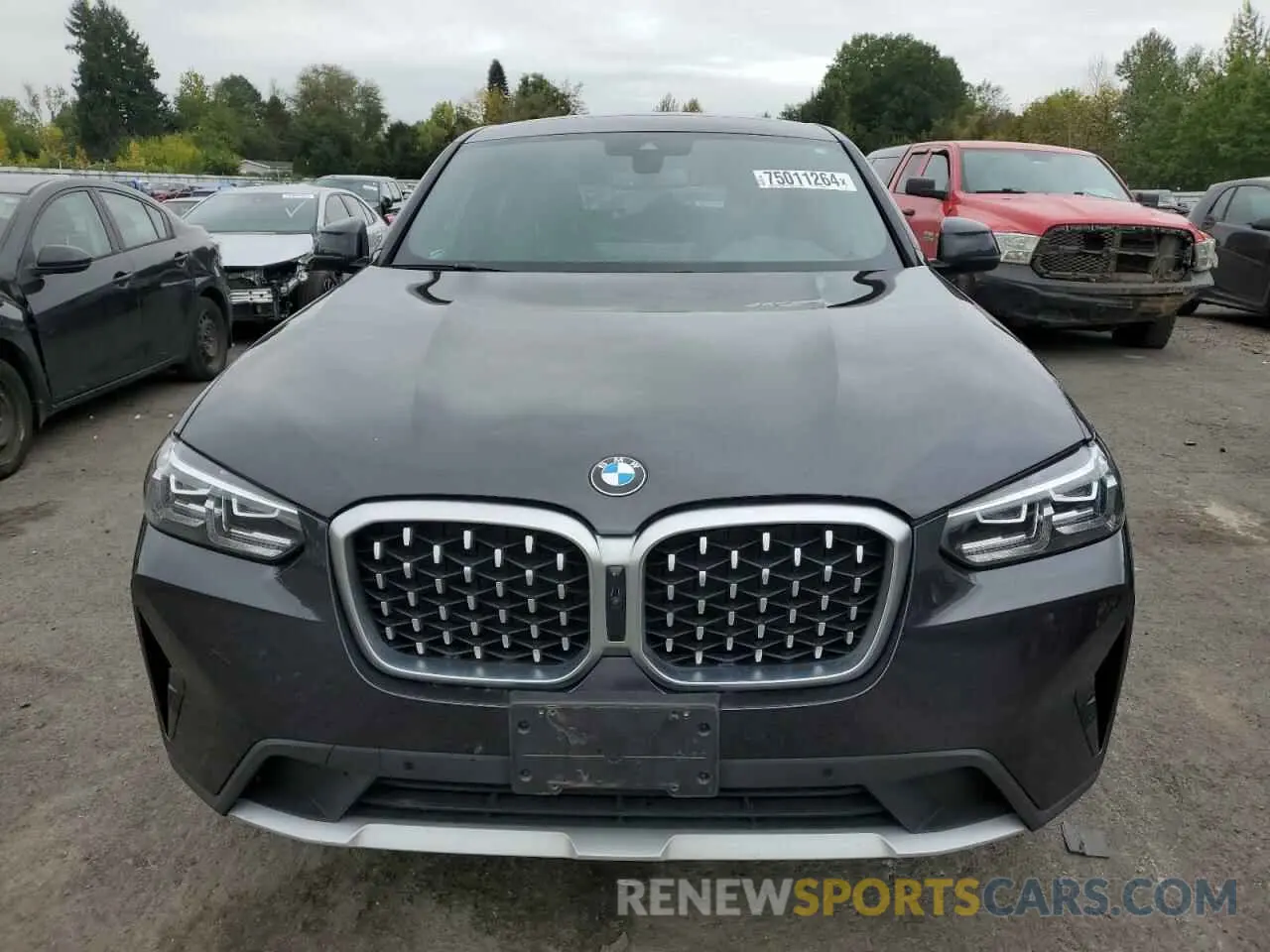 5 fotografías del automóvil dañado 5UX33DT05N9K21683 BMW X4 2022