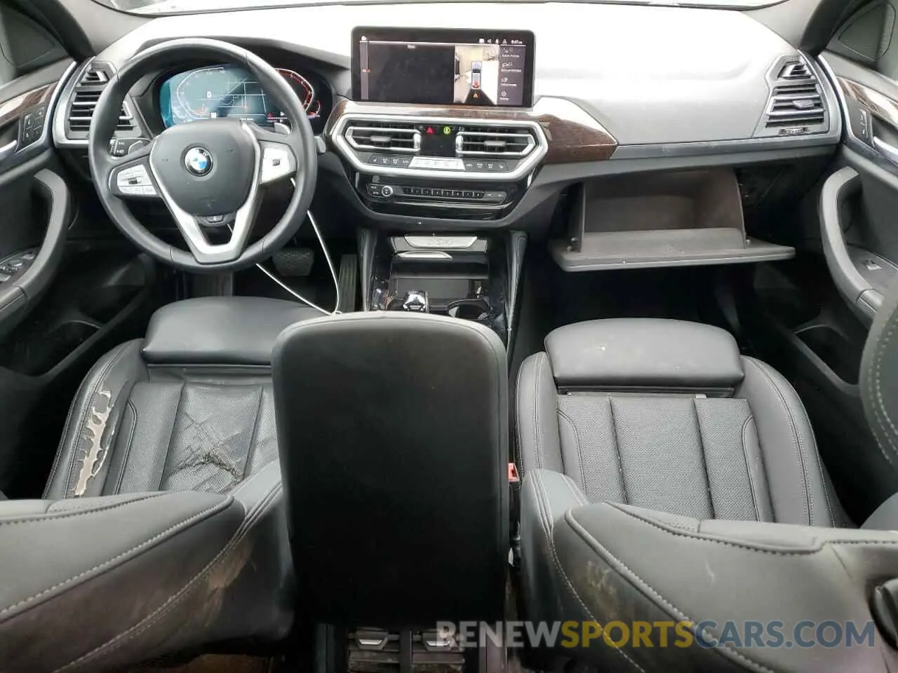 8 fotografías del automóvil dañado 5UX33DT05N9K21683 BMW X4 2022