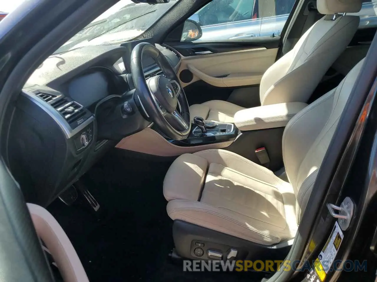 7 fotografías del automóvil dañado 5UX33DT08N9K53947 BMW X4 2022