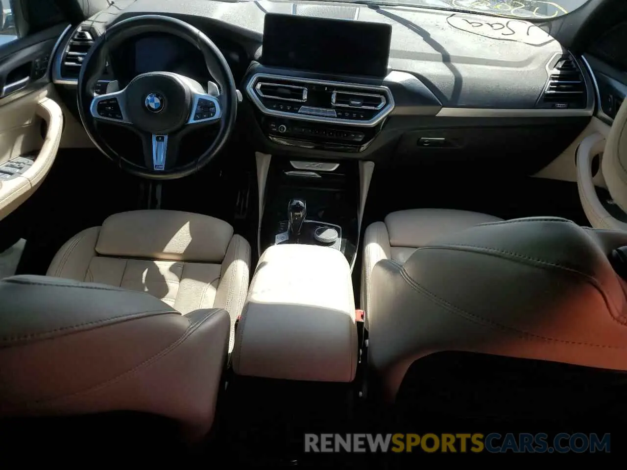 8 fotografías del automóvil dañado 5UX33DT08N9K53947 BMW X4 2022