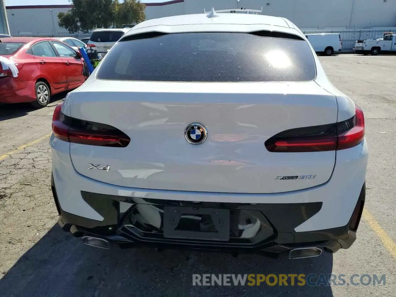 6 fotografías del automóvil dañado 5UX33DT08N9L21602 BMW X4 2022