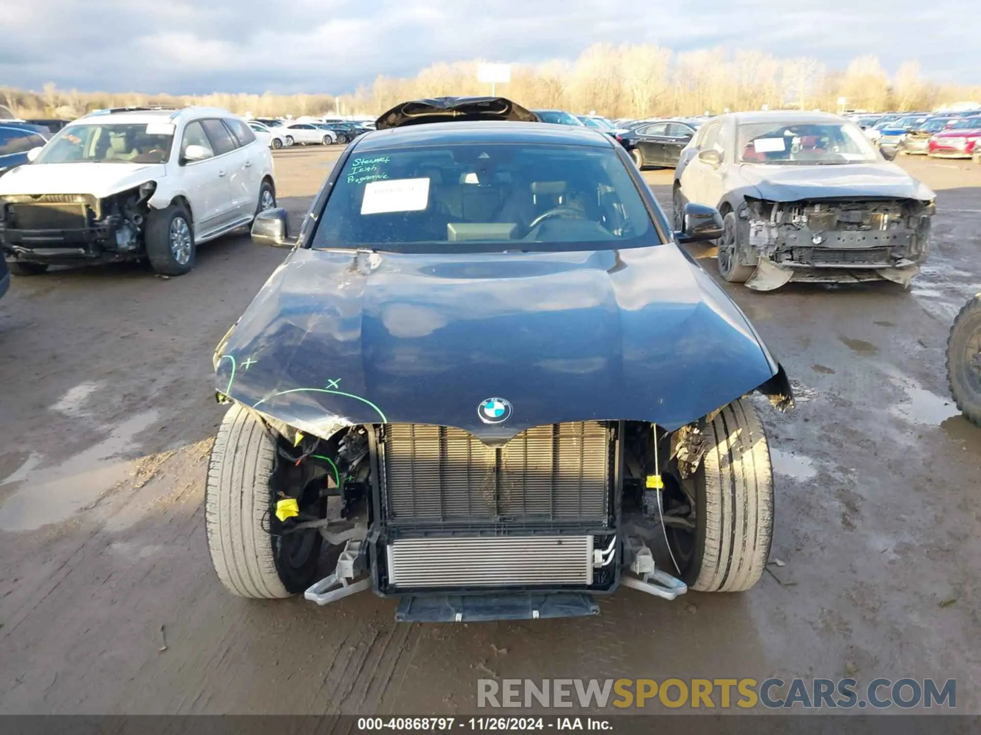 12 fotografías del automóvil dañado 5UX33DT09N9J72309 BMW X4 2022