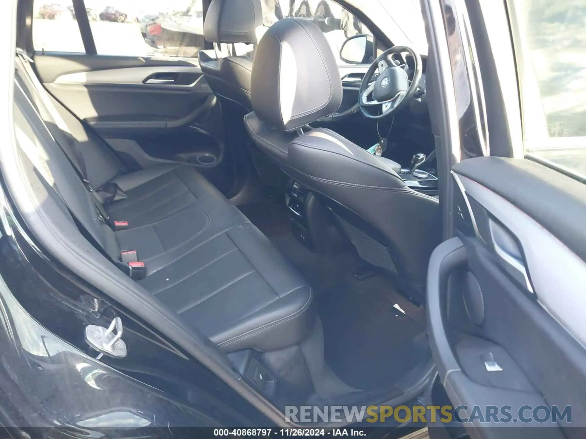 8 fotografías del automóvil dañado 5UX33DT09N9J72309 BMW X4 2022
