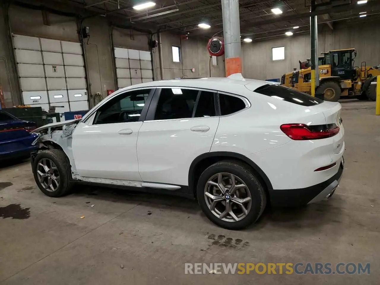 2 fotografías del automóvil dañado 5UX33DT09N9L53393 BMW X4 2022