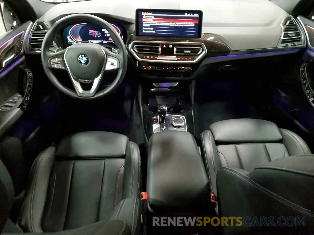 8 fotografías del automóvil dañado 5UX33DT09N9L53393 BMW X4 2022