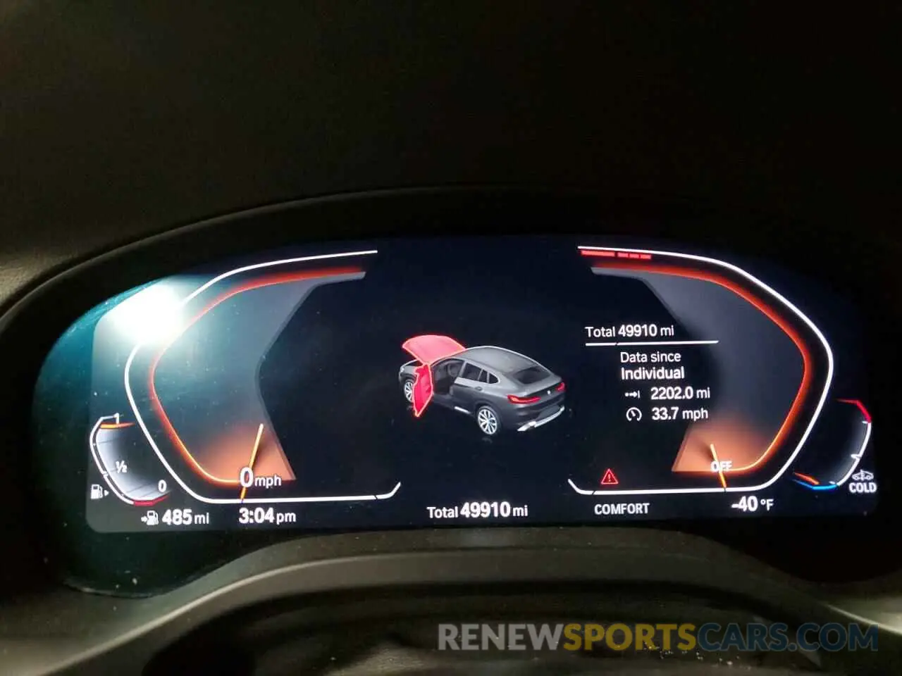9 fotografías del automóvil dañado 5UX33DT09N9L53393 BMW X4 2022
