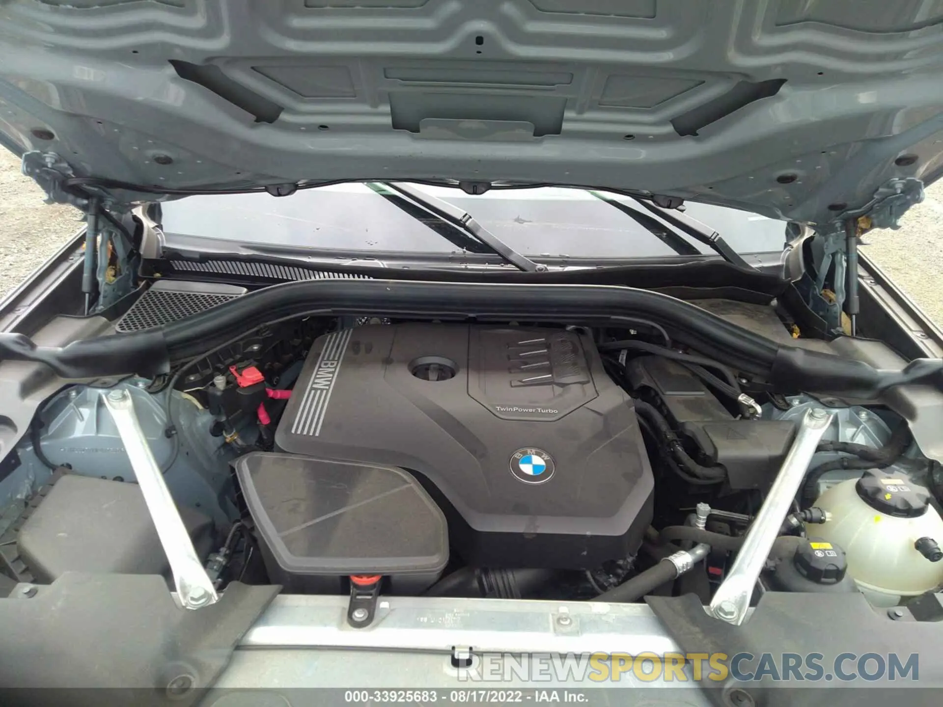 10 fotografías del automóvil dañado 5UX33DT0XN9J07565 BMW X4 2022