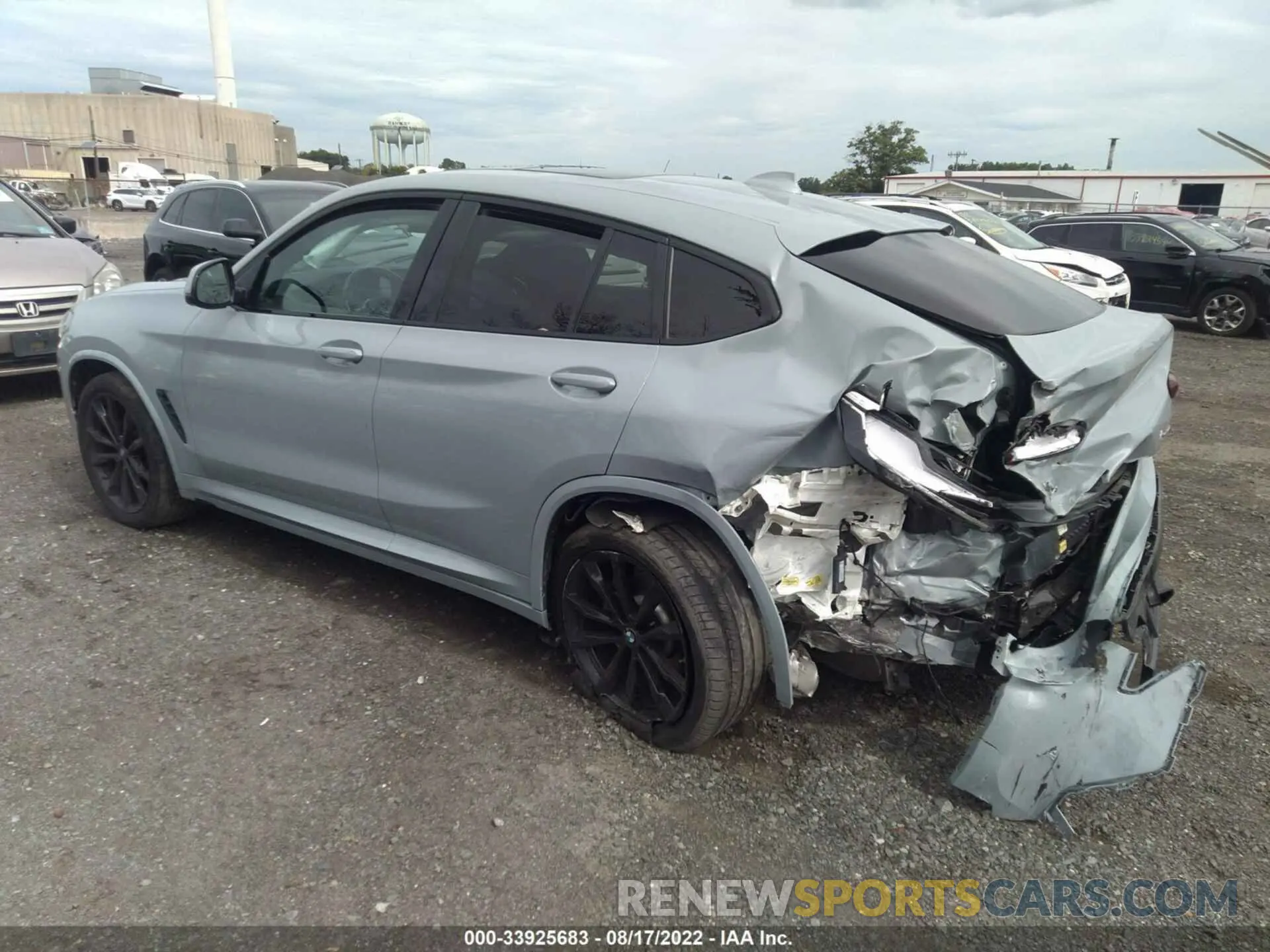 3 fotografías del automóvil dañado 5UX33DT0XN9J07565 BMW X4 2022