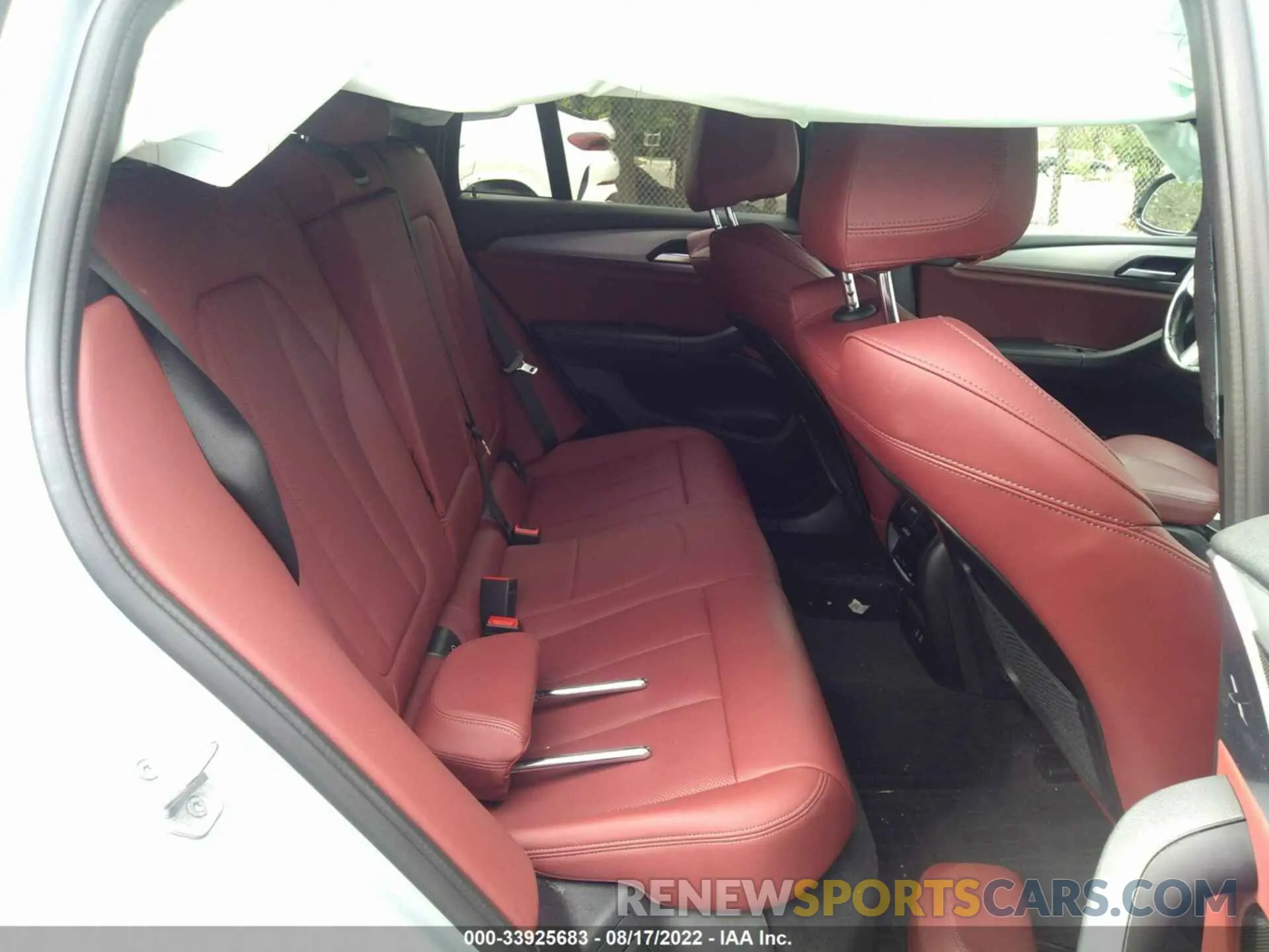 8 fotografías del automóvil dañado 5UX33DT0XN9J07565 BMW X4 2022