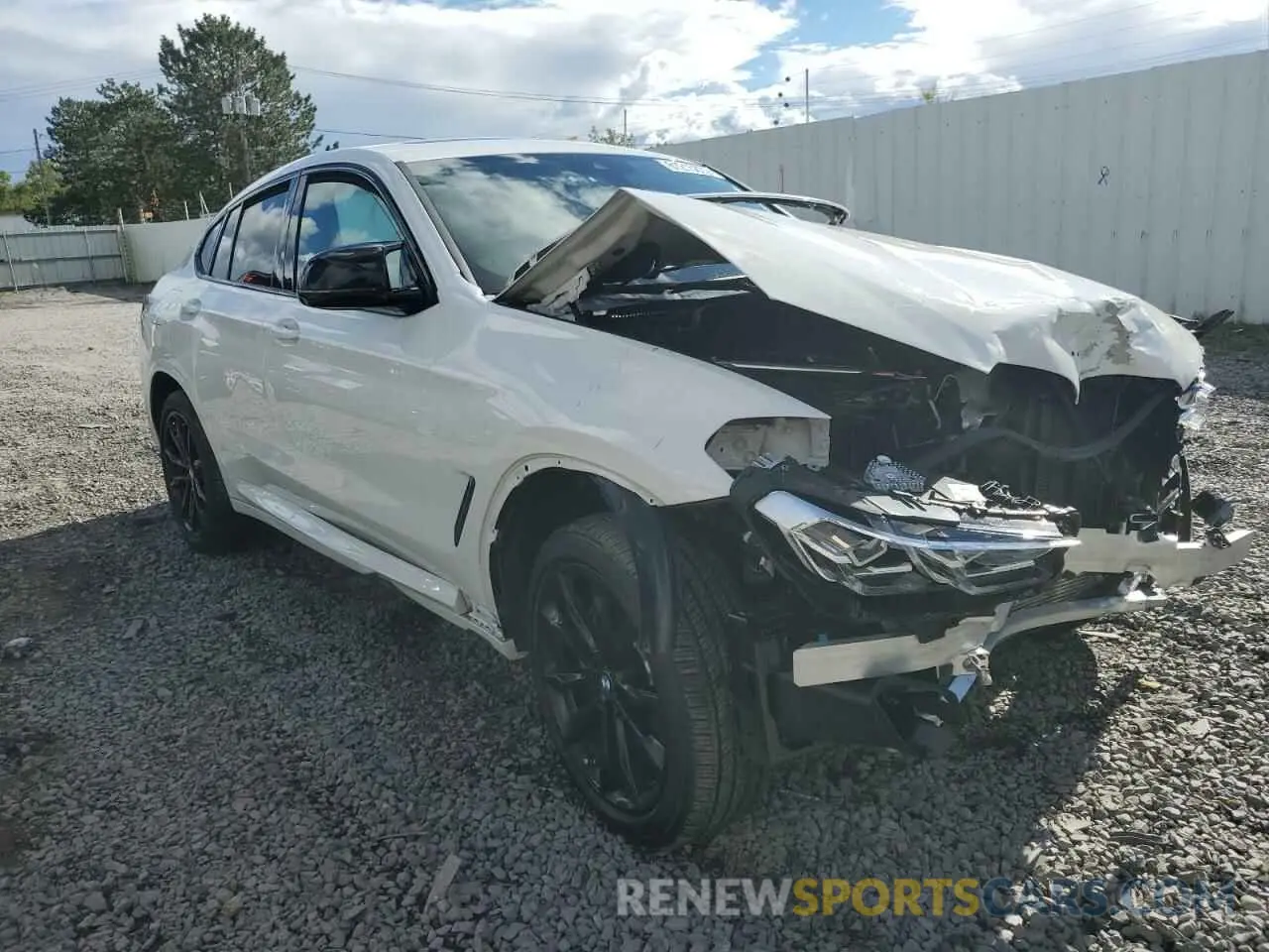 1 fotografías del automóvil dañado 5UX43DT01N9K07266 BMW X4 2022