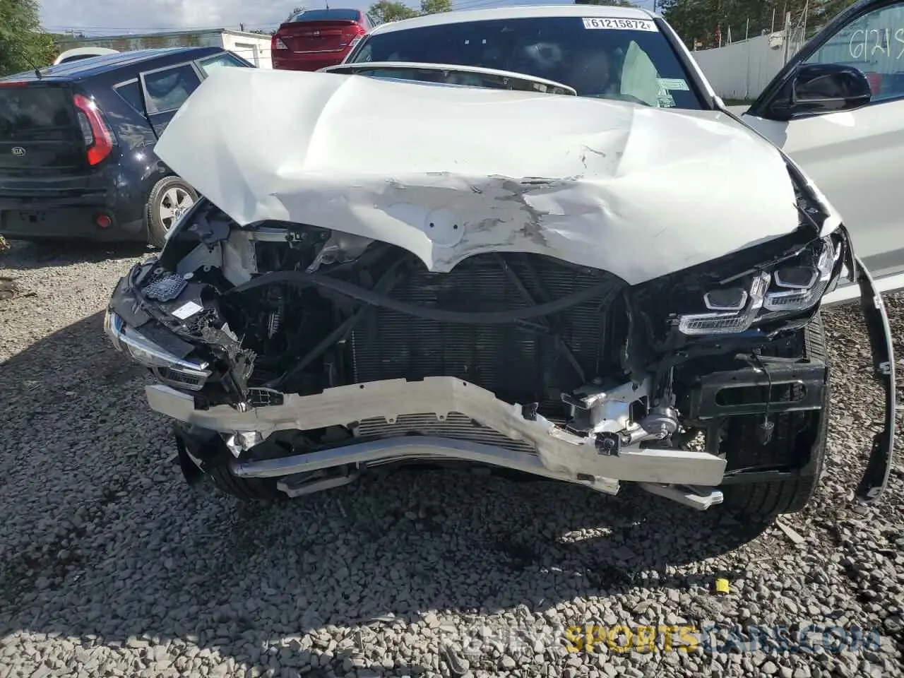 7 fotografías del automóvil dañado 5UX43DT01N9K07266 BMW X4 2022