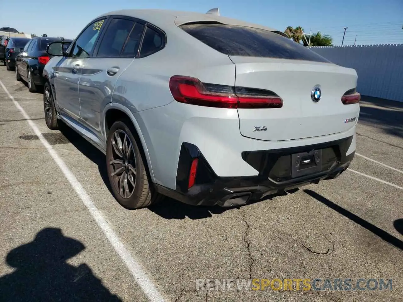 3 fotografías del automóvil dañado 5UX43DT04N9K97349 BMW X4 2022