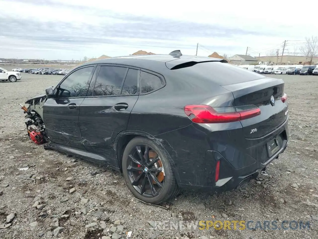 2 fotografías del automóvil dañado 5UX43DT06N9J15795 BMW X4 2022