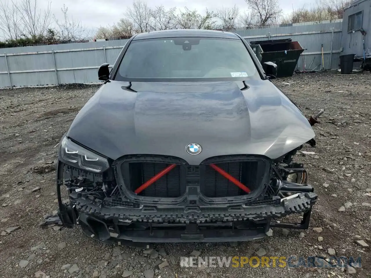 5 fotografías del automóvil dañado 5UX43DT06N9J15795 BMW X4 2022