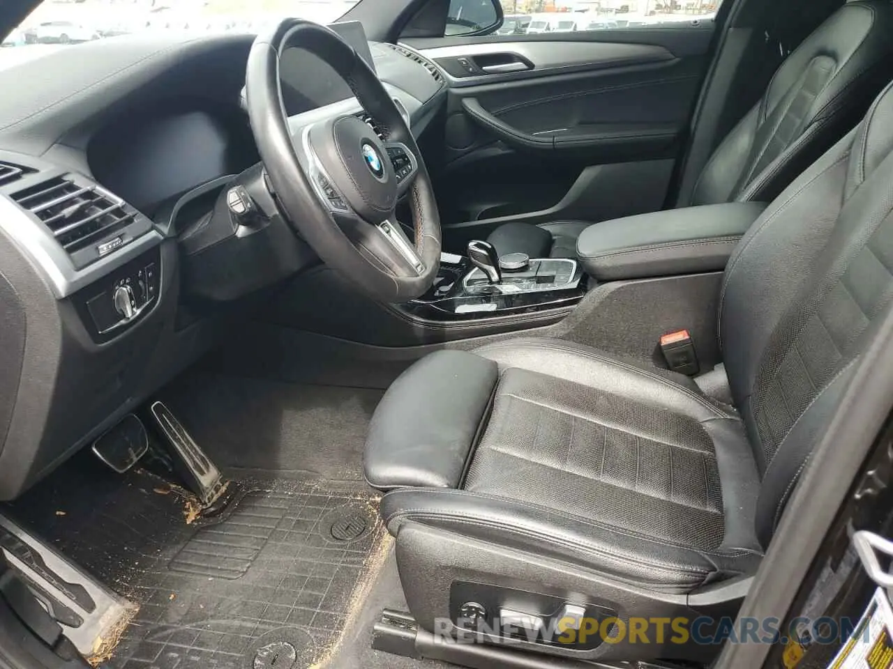 7 fotografías del automóvil dañado 5UX43DT06N9J15795 BMW X4 2022